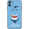 Disney Aladdin Genie Outline Art iPhone 11 Skin